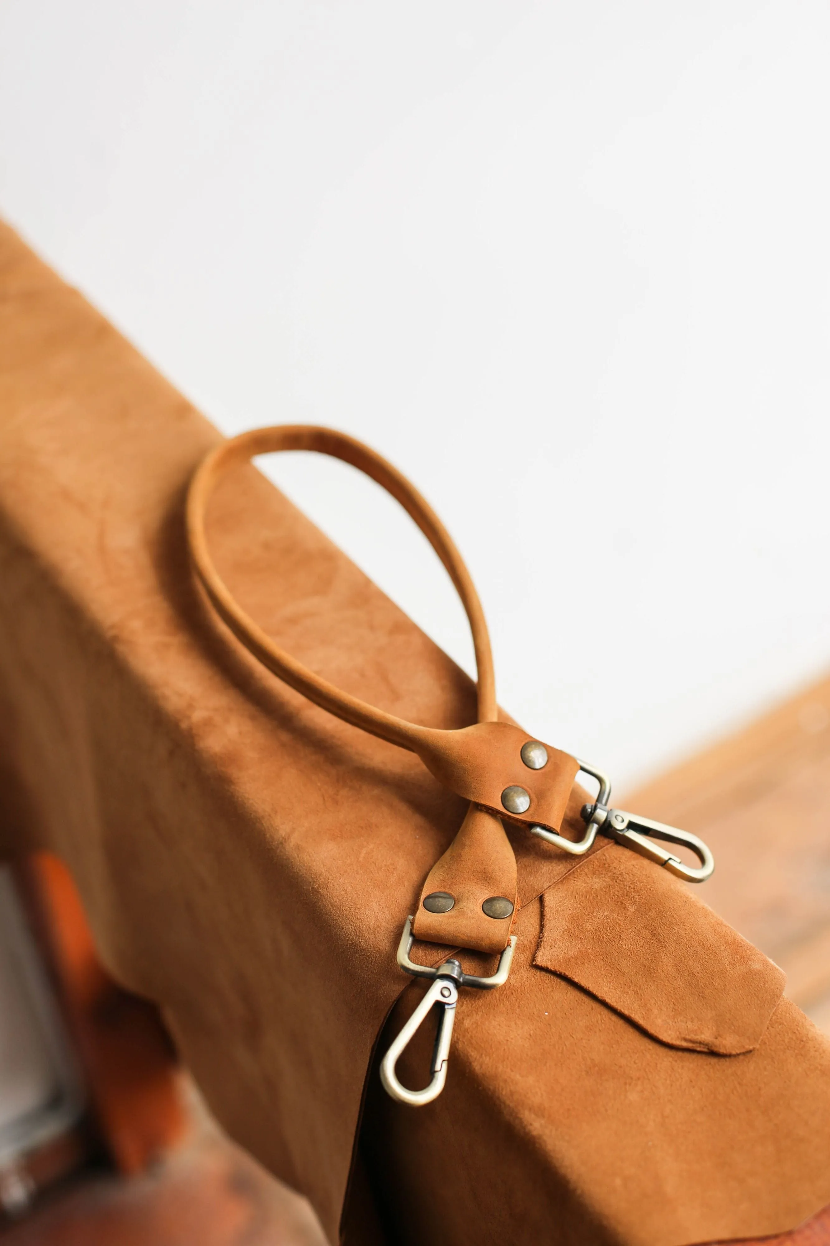 Additional Short Leather Strap for QisaBags