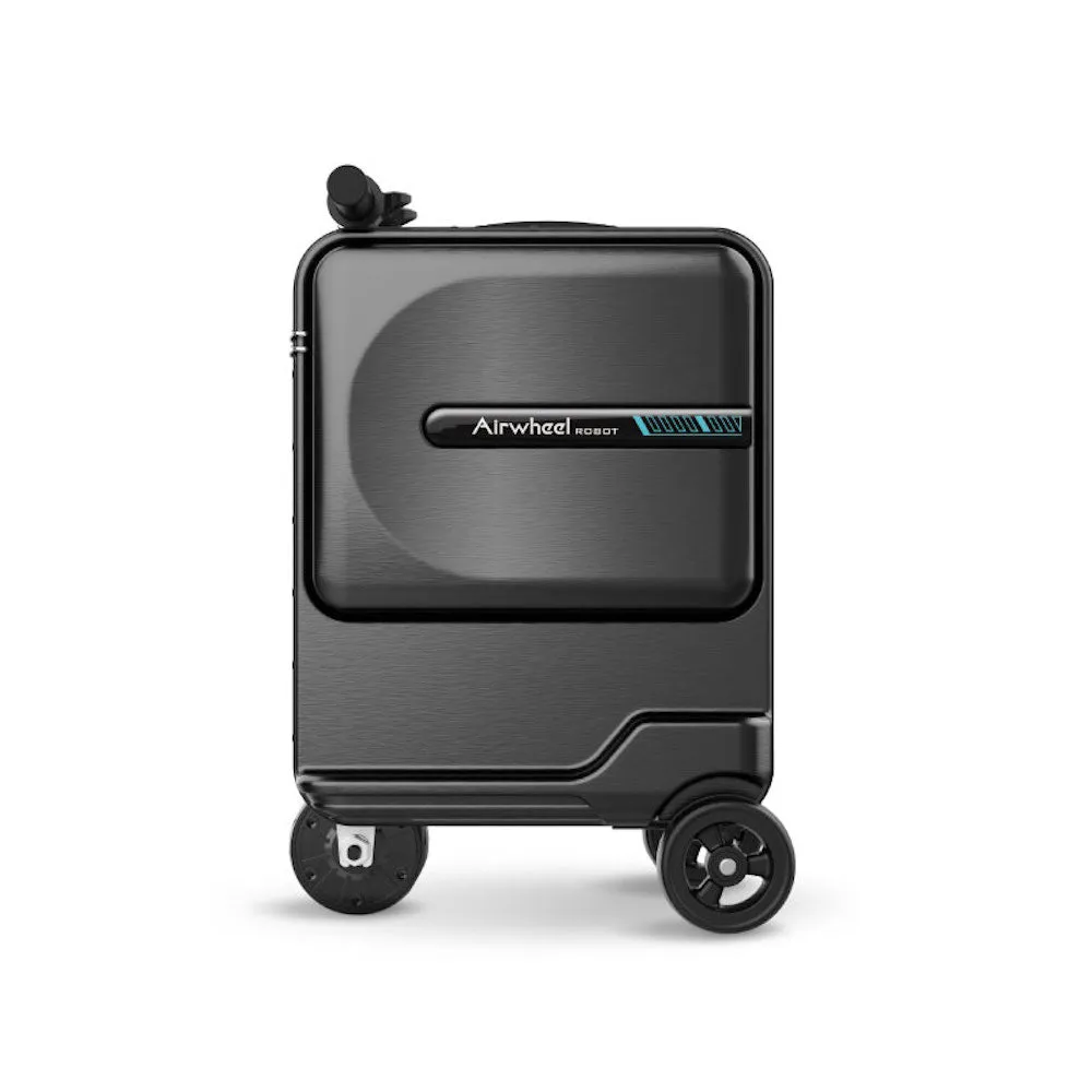 Airwheel SE3MiniT - Electric Luggage Scooter - Black | Potable Riding Suitcase with Removable Battery