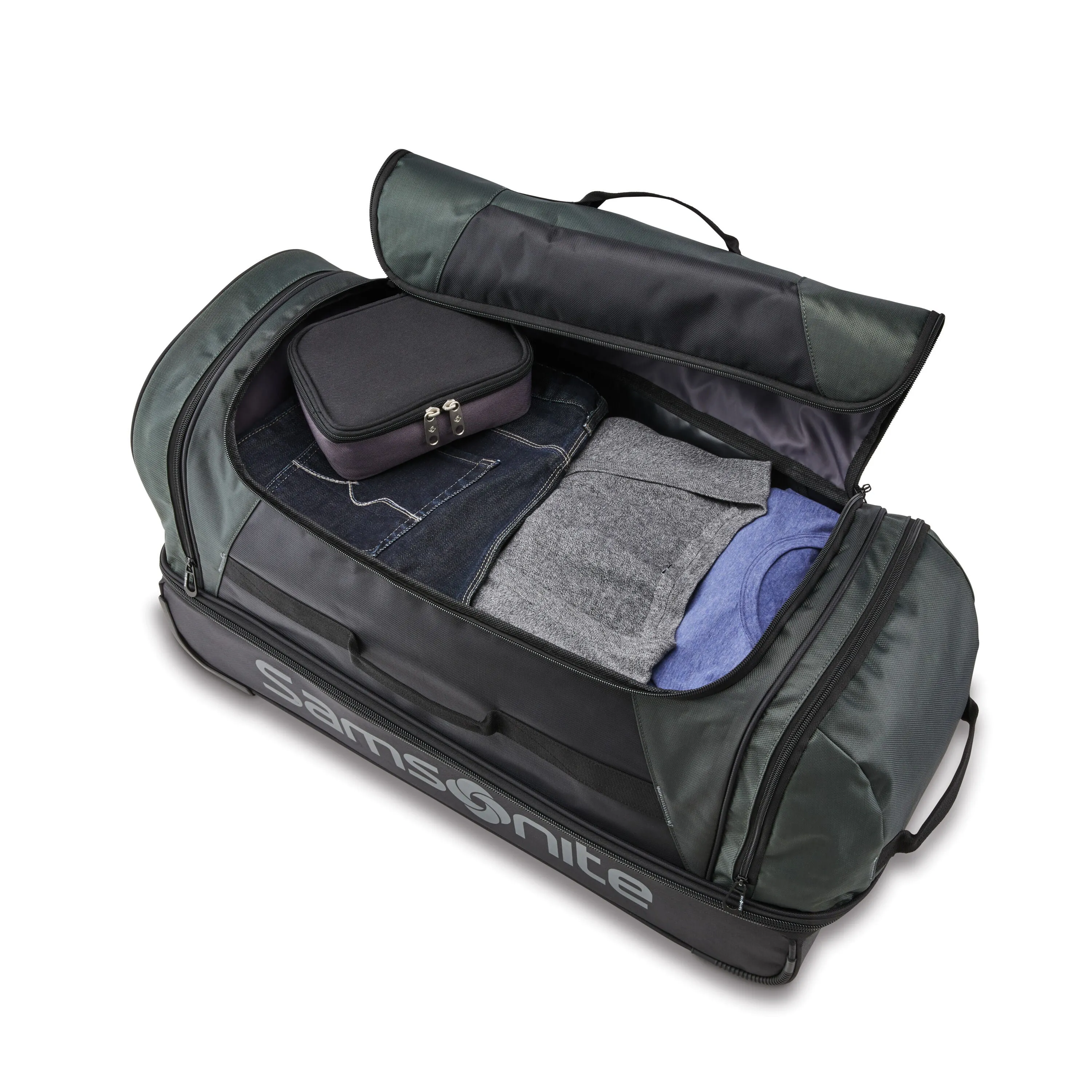 Andante 2 Softside 28" Medium Checked Wheeled Duffel