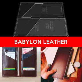 BABYLON™ Elegant Leather Clutch Pattern AAB-527