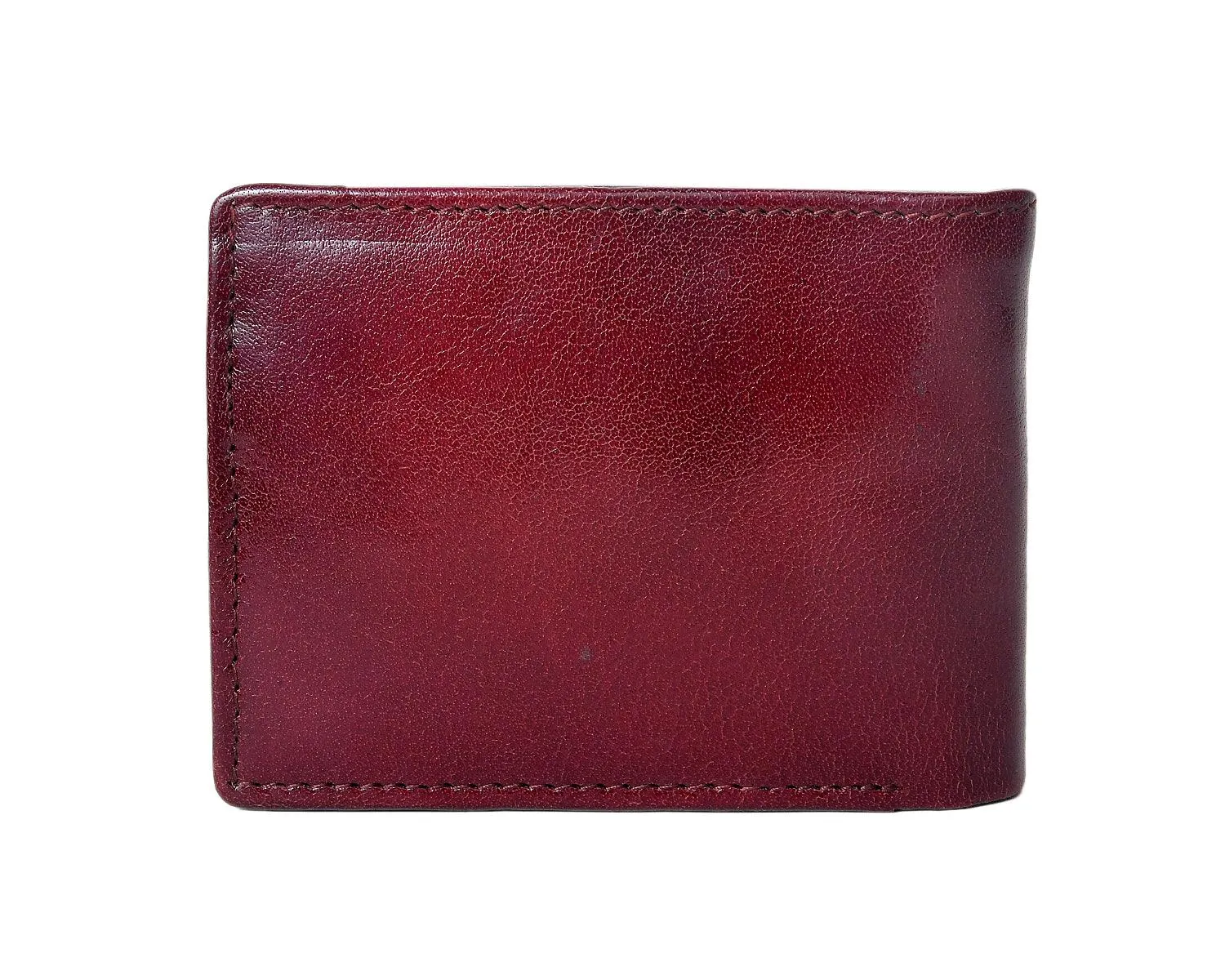 Celtic Burgundy Color Pure Leather Wallet For Men, Art:- LA-1392