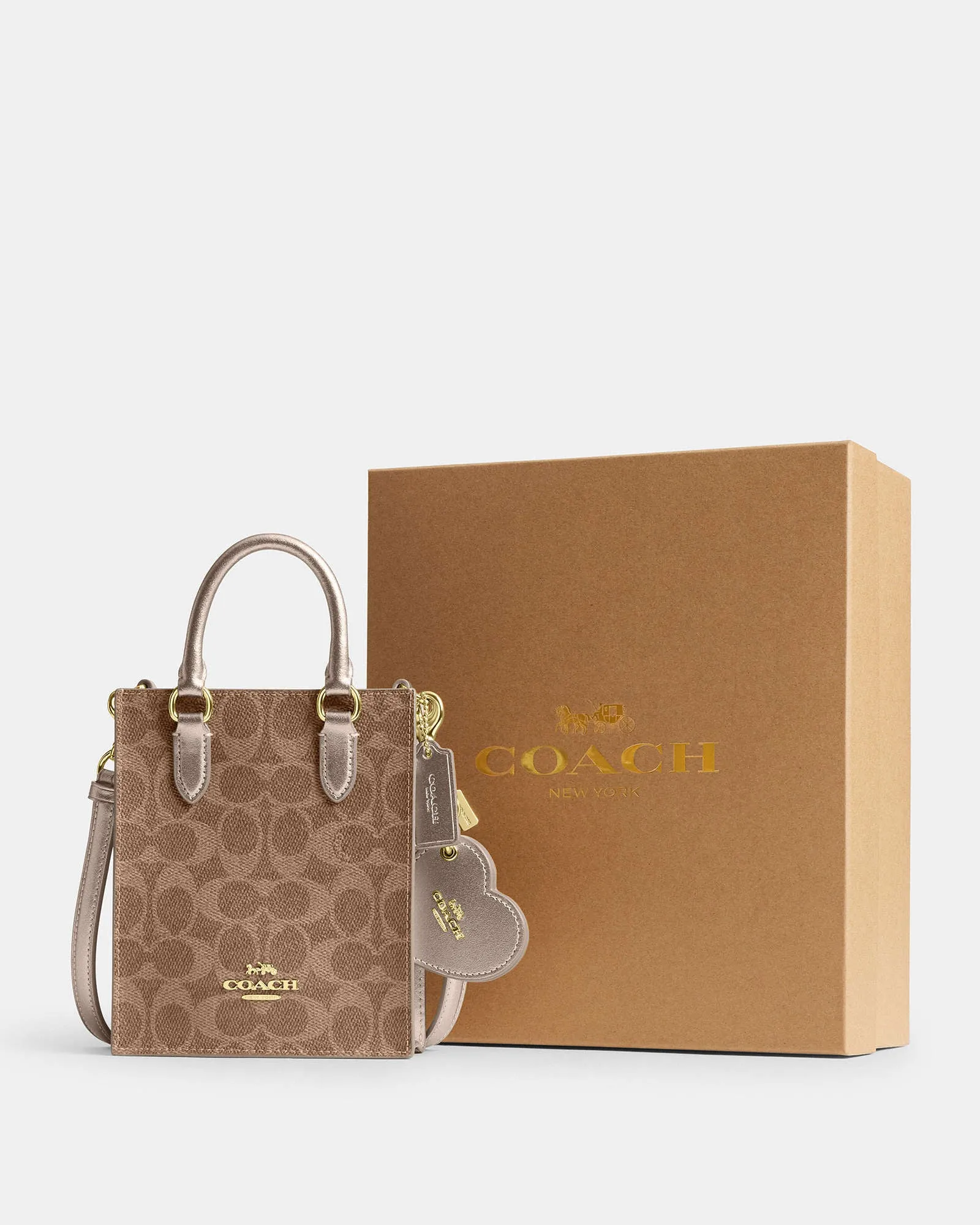 Coach Boxed Mini Tote *bajo pedido*