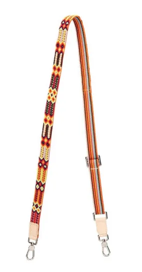 Consuela 1” Orange Sunrise Crossbody Strap 9085