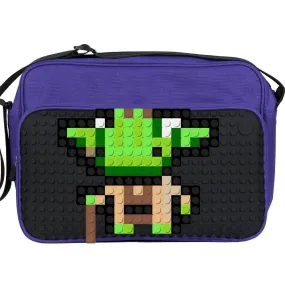 Creative Pixel Two Pocket Messenger Bag