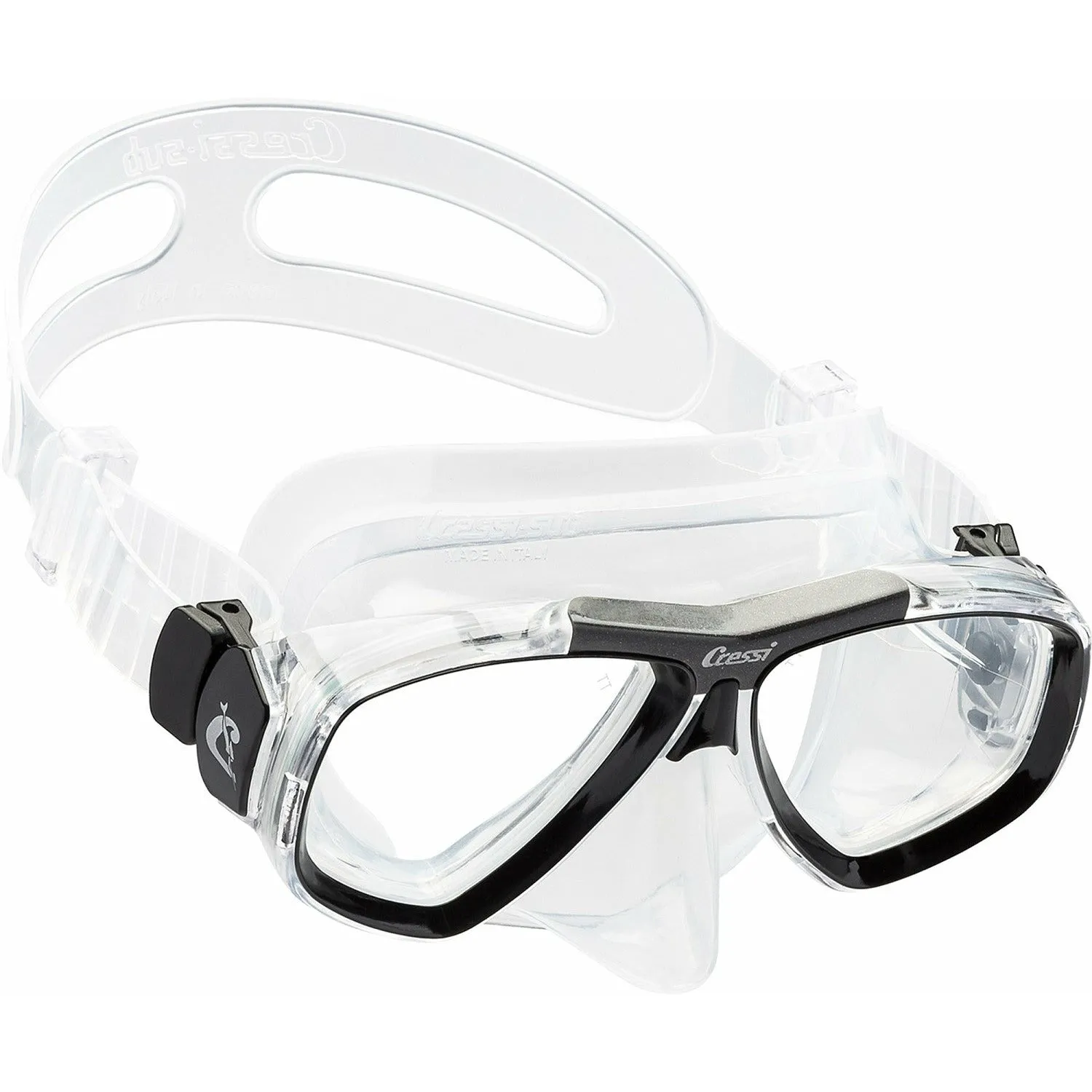 CRESSI FOCUS MASK - CLEAR/BLACK