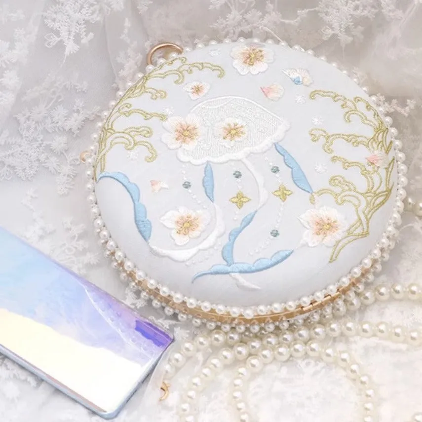 Crossbody Bag for Hanfu & Cheongsam - Jellyfish