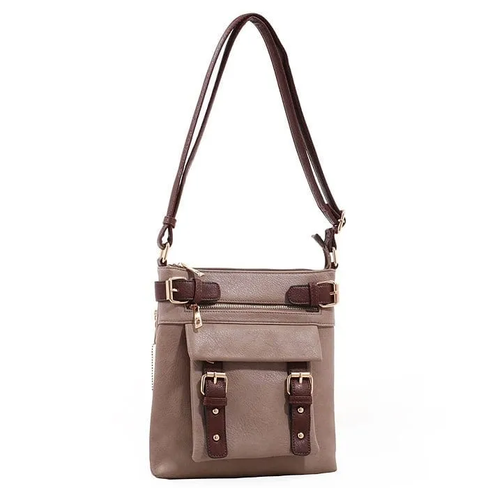 DSC98535LK Women's Concealed Carry Locking Purse Crossbody