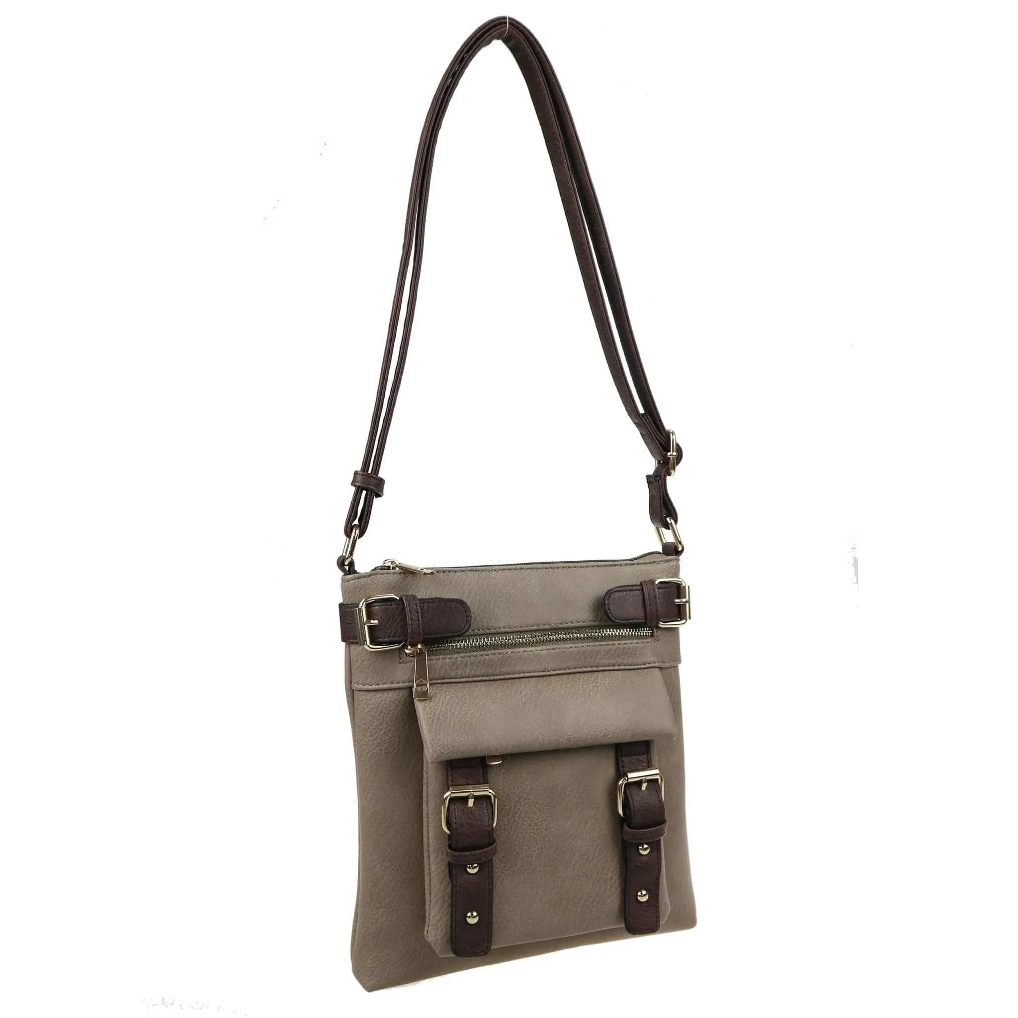 DSC98535LK Women's Concealed Carry Locking Purse Crossbody