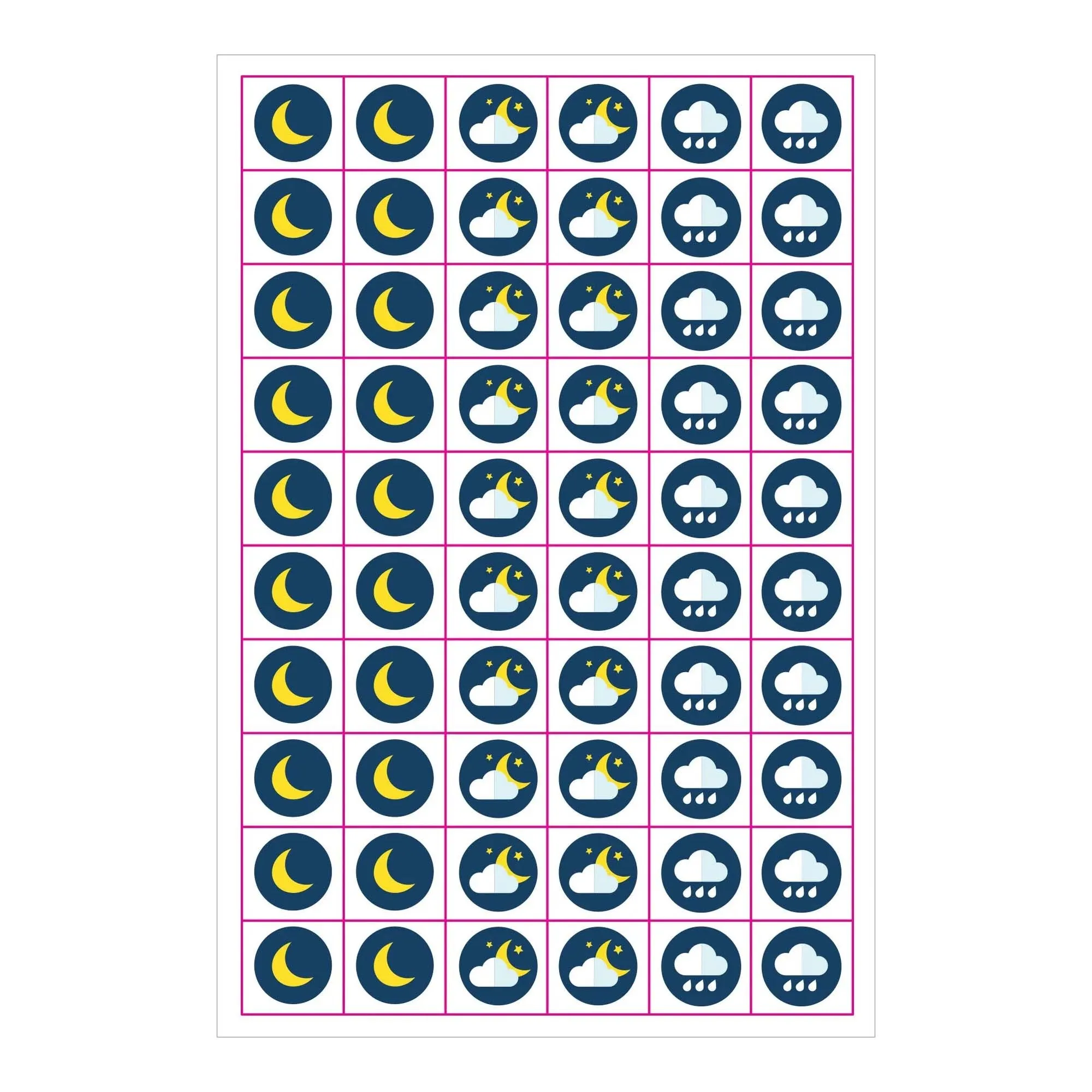 Essentials Weather Planner Stickers