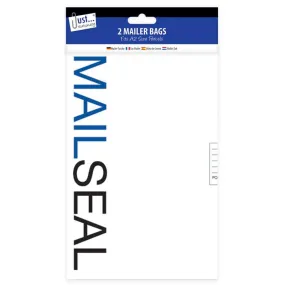 Extra Large Mailer Bags - 2 Pack A2 Size Mailing Envelopes