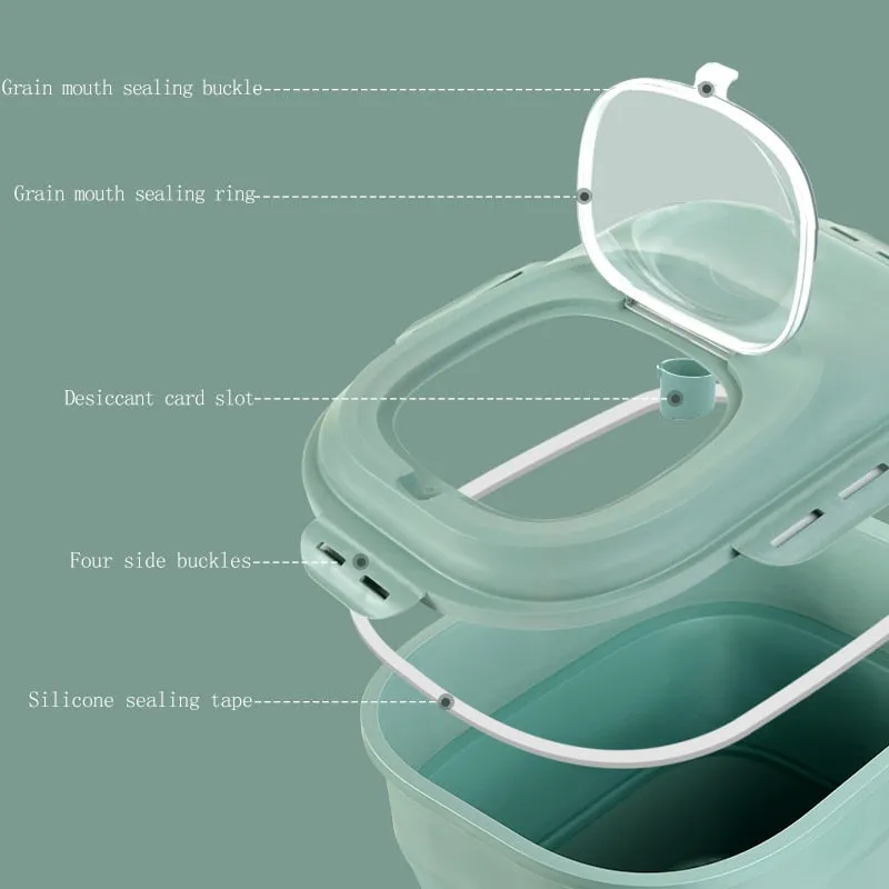 Foldable Food Storage Moisture Proof Container