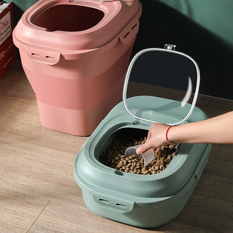 Foldable Food Storage Moisture Proof Container