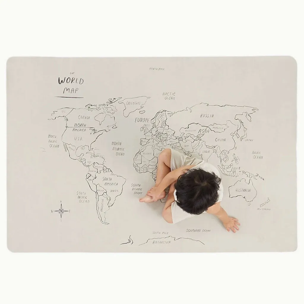 Gathre Mat Mini Plus - World Map