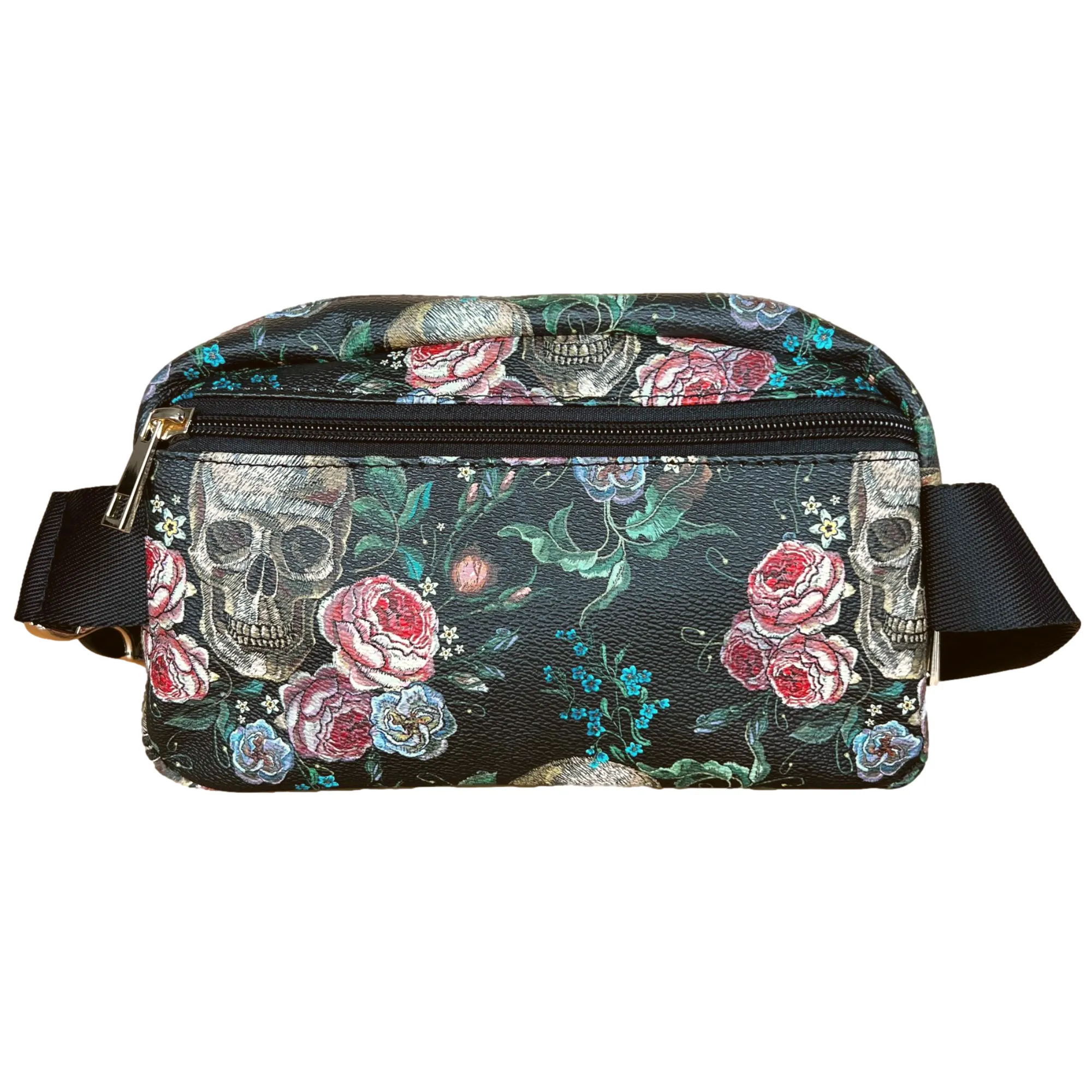 Gothic Skulls Crossbody Bag