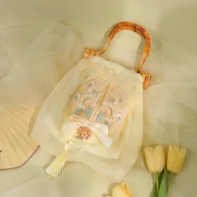 Handbag for Hanfu & Cheongsam - Soft Fleur