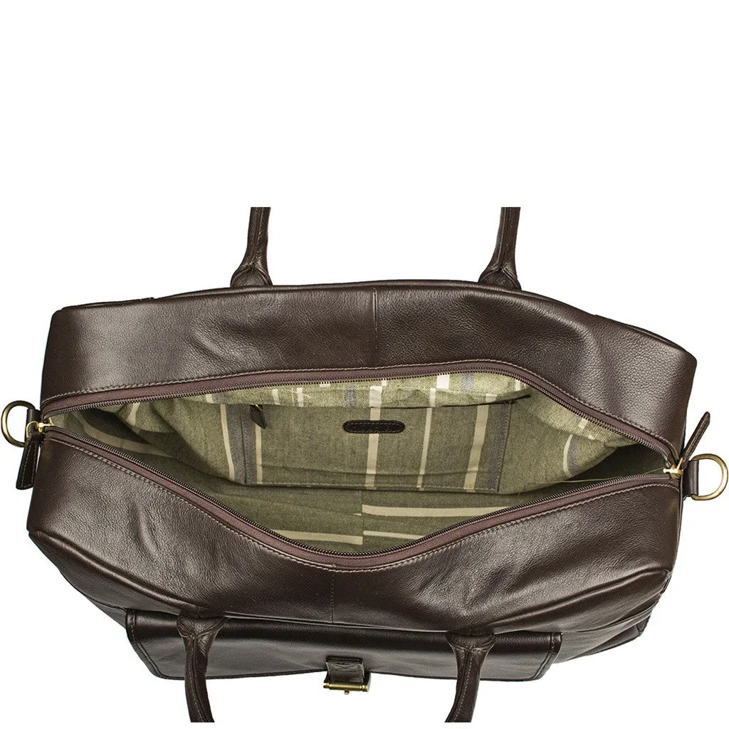 Hunter Cabin Sized Duffel in Classic Leather