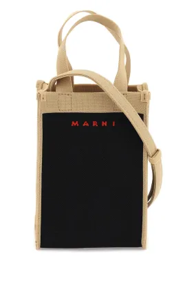 Marni canvas crossbody bag