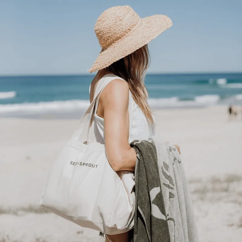 Organic Pocket Tote Shopping Bag