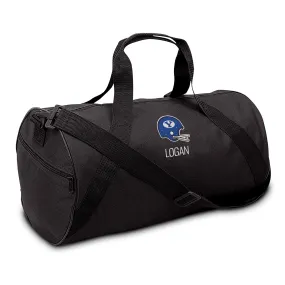 Personalized Brigham Young Cougars Helmet Duffel Bag