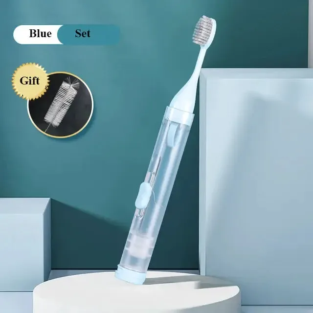 Portable Folding Travel Toothbrush Set