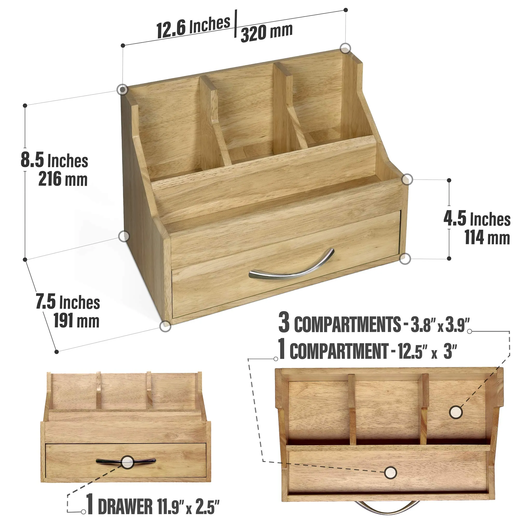 Prosumer's Choice Coffee Pod Organizer and Storage Drawer For Nespresso and Keurig K-Cups