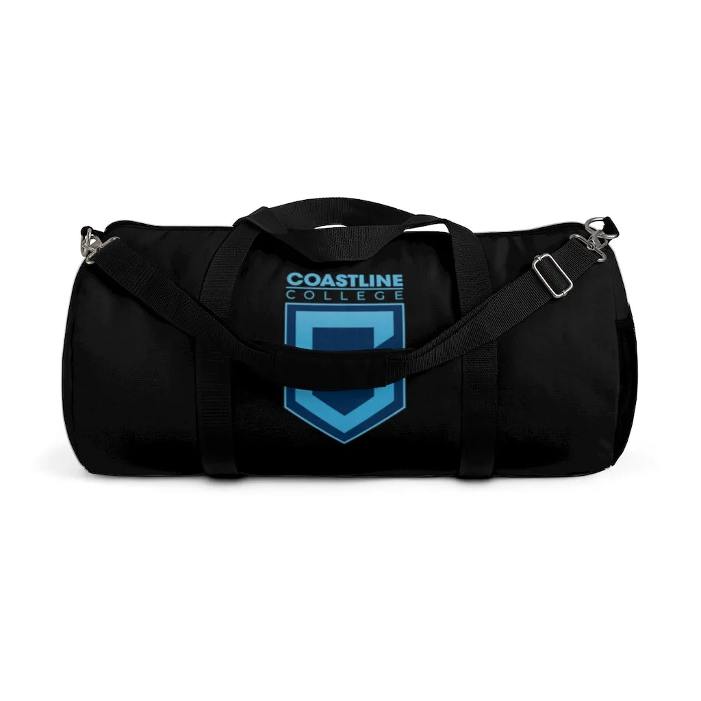 Shield Logo Black Duffel Bag