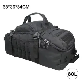 Tactical Duffel Bag - Waterproof, Adjustable Strap