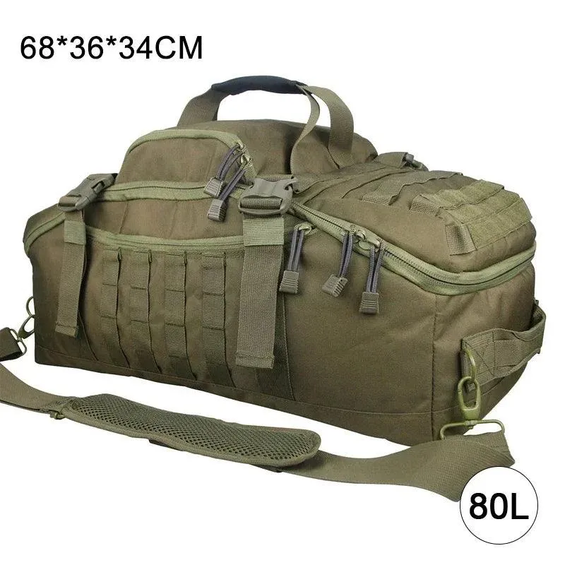 Tactical Duffel Bag - Waterproof, Adjustable Strap