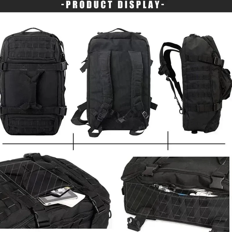 Tactical Duffel Bag - Waterproof, Adjustable Strap