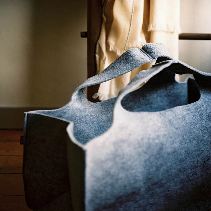 Torbuschka Felt Storage Bags (Light Grey)