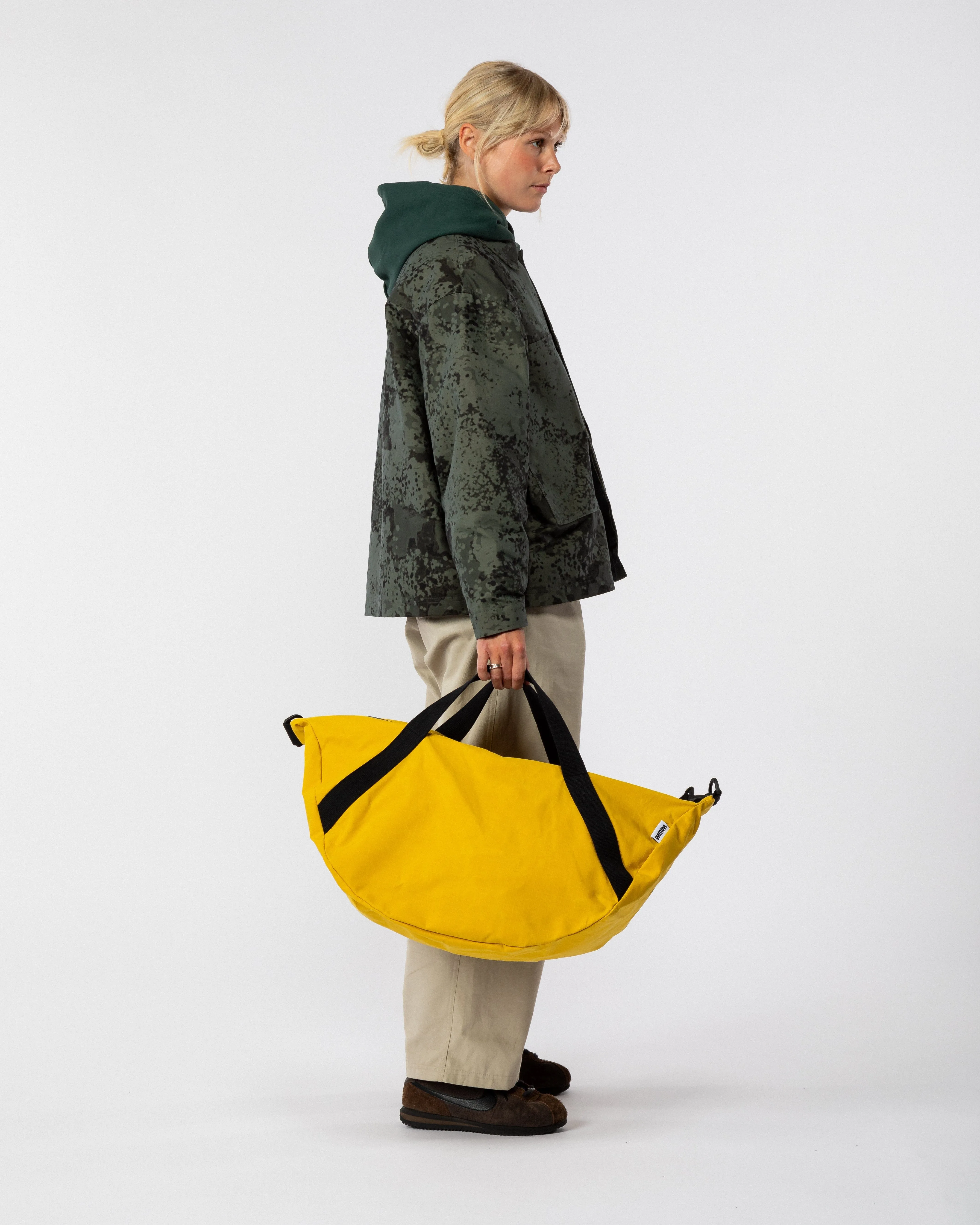 Water Resistant Duffle Bag Travel Set - Yellow